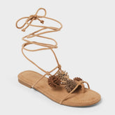 Women's Dawn Sandals with Memory Foam Insole - Universal Thread™ Taupe