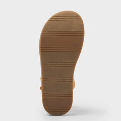 Kids' Shai Asymmetrical Strap Sandals - Cat & Jack™ Tan