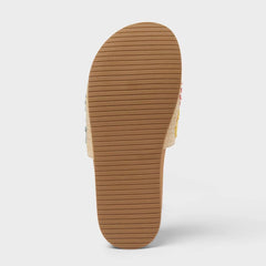 Kids' Melani Flower Strap Slides - Cat & Jack™