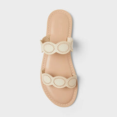 Women’s Vita Sandals with Memory Foam Insole - Universal Thread™ Cream