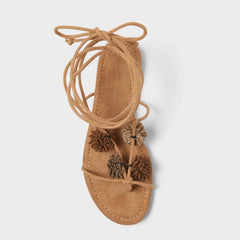 Women's Dawn Sandals with Memory Foam Insole - Universal Thread™ Taupe