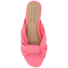 Journee Collection Women's Zetia Slip On Slide Sandals