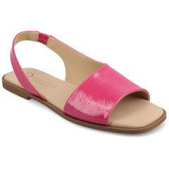 Journee Women's Brinsley Medium and Wide Width Flat Sandals
