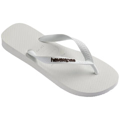 Havaianas Women's Logo Flip Sandals - White