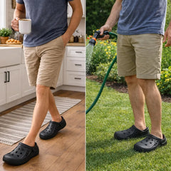 Alpine Swiss Mens Clogs Lightweight Slip On Mules Water Sandals Comfort Gardening Shoes