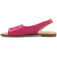 Journee Women's Brinsley Medium and Wide Width Flat Sandals