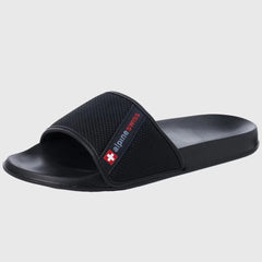 Alpine Swiss Athletic Slides For Men Flip Flop Sandals House Shoes Slippers For Men Comfortable Lightweight Water Friendly Casual Open Toe Slides