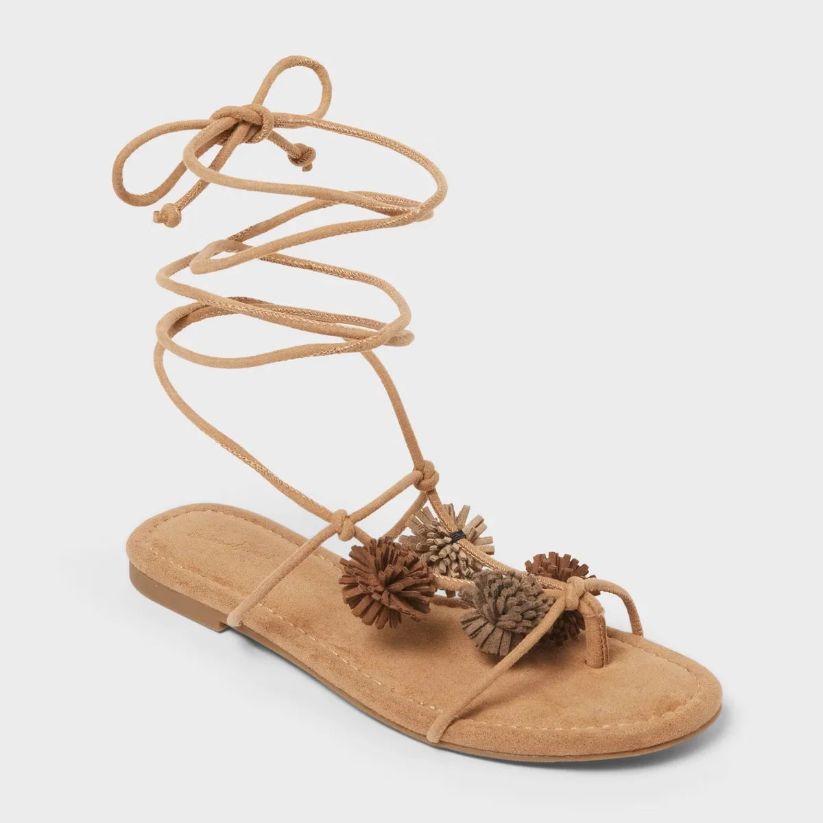 Women's Dawn Sandals with Memory Foam Insole - Universal Thread™ Taupe
