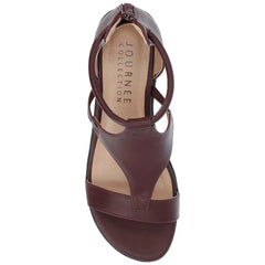 Journee Women's Trayle Medium and Wide Width Wedge Sandals