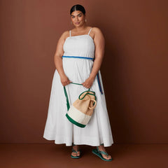 Women's Striped Wrap Sandals - Rosie Assoulin x Target Green