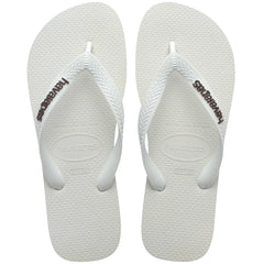 Havaianas Women's Logo Flip Sandals - White