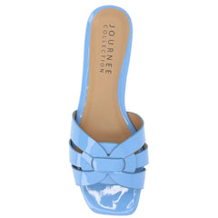 Journee Women's Comfort System Arrina Wide Width Flat Sandals