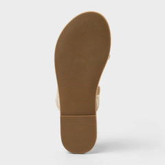 Women’s Vita Sandals with Memory Foam Insole - Universal Thread™ Cream