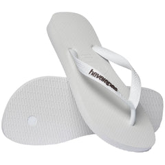 Havaianas Women's Logo Flip Sandals - White
