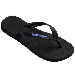 Havaianas Women's Logo Flip Sandals - Black