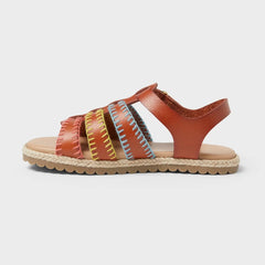 Toddler Girls' Fenna Casual Sandals - Cat & Jack™ Cognac