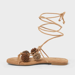 Women's Dawn Sandals with Memory Foam Insole - Universal Thread™ Taupe