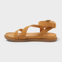 Kids' Shai Asymmetrical Strap Sandals - Cat & Jack™ Tan